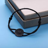 925 Sterling Silver Cord Bracelet For Women Rope Adjustable Wedding Bracelet