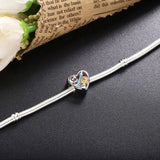 925 Silver Heart Beads for Jewelry Making