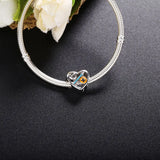 925 Silver Heart Beads for Jewelry Making