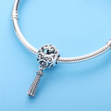 925 Silver Enchanted Heart Tassel Charms Chinese Lantern Heart Charms
