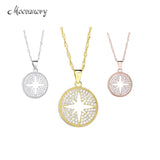 925 Silver Woven Necklace Type 3 Rose Long Chain Letter D Big Necklace