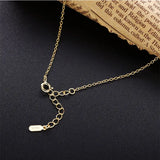 925 Silver Zodiac Necklaces with Zircon Stones