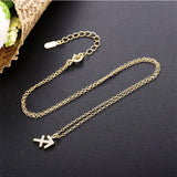 925 Silver Zodiac Necklaces with Zircon Stones
