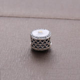 925 Silver Love Heart Charms Beads Bracelet Woman Diy Jewelry