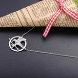 925 Sterling Silver Pendant Necklace with Fine Chain for Women