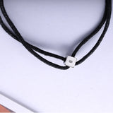 925 Silver Square Stone Bracelet Wedding Adjustable Gift