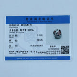 Glamour Kiss Autumn Silver Charm Zircon Bead Bracelet DIY
