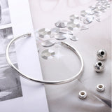 Moments Silver Open Charm Bangle S925 Sterling Silver Bracelet