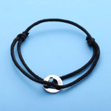 925 Sterling Silver Adjustable Rope Bracelet Fine Jewelry