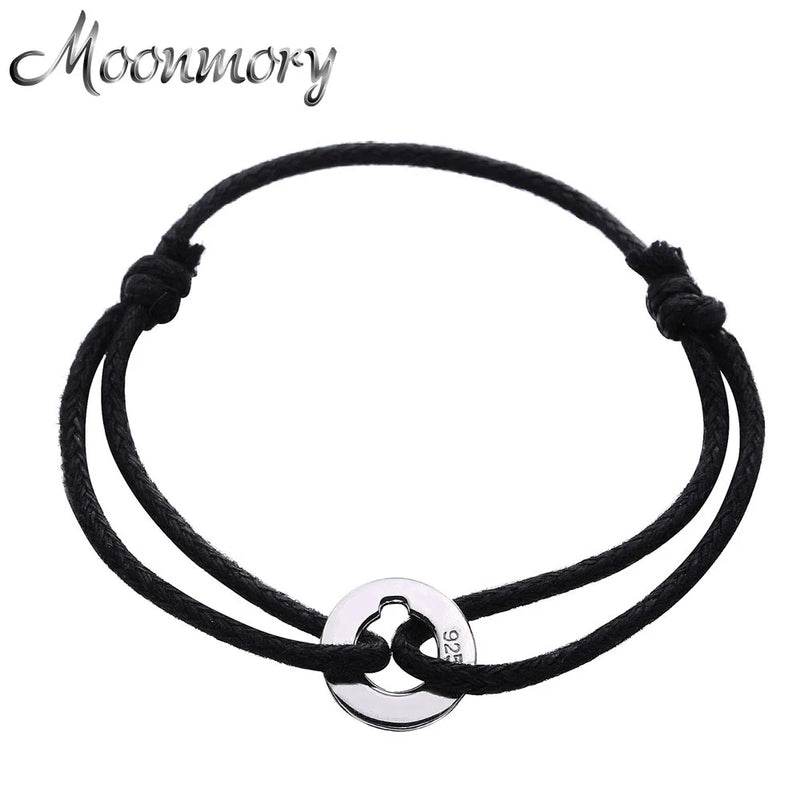 925 Sterling Silver Adjustable Rope Bracelet Fine Jewelry