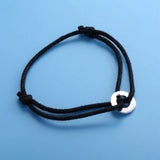 925 Sterling Silver Adjustable Rope Bracelet Fine Jewelry