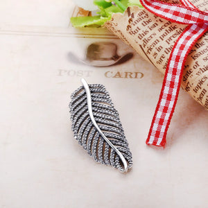 925 Silver Pendant Light Feather CZ Fit Snake Chain Necklace Women