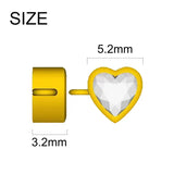 Heart-shaped Redrope Silver Bracelet For Women