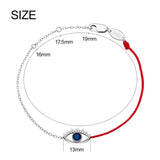 Sterling 925 Silver Evil Eye Protection Bracelet