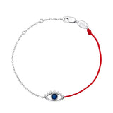 Sterling 925 Silver Evil Eye Protection Bracelet