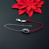 Sterling 925 Silver Evil Eye Protection Bracelet