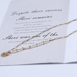 Moonstone Freshwater Pearl Chain Necklace