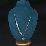 Moonstone Freshwater Pearl Chain Necklace