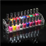 Acrylic Makeup Nail Polish Storage Organizer 234567 Layer Rack