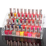 Clear Acrylic Nail Polish Organizer Jewelry Display Stand