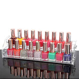 Clear Acrylic Nail Polish Organizer Jewelry Display Stand