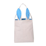 Hot Easter Bunny Bag Rabbit Ears Bags Cotton Burlap Material