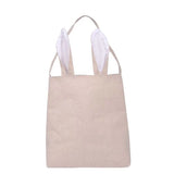 Hot Easter Bunny Bag Rabbit Ears Bags Cotton Burlap Material