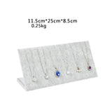 L Necklace Display Plate Jewelry Stand