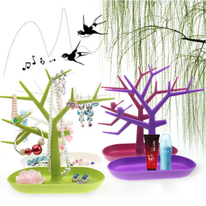 Bird Display Shelf Nail Polish Rack Necklace Pendant Ring Bracelet Display Shelf