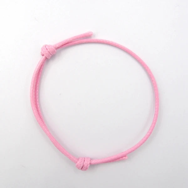 50pcs Korea Waxed Cord Friendship Bracelet Accessories DIY Making