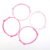 50pcs Korea Waxed Cord Friendship Bracelet Accessories DIY Making