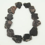 Sea Sediment Gems Slab Beads Pendants Strand Natural Raw Stone Craft Necklace