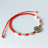 Silver Double Happiness Charm Bracelets 925 Sterling Silver Gift