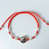 Silver Double Happiness Charm Bracelets 925 Sterling Silver Gift
