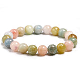 Morganite Bracelet Beads Women Bracelet Mix Colorful Beaded Gift Jewelry