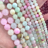 Morganite Persian Jade Stone Beads 4-12MM