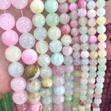 Morganite Persian Jade Stone Beads 4-12MM