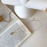 925 Silver Moon Star Necklace for Women