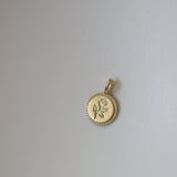 925 Silver French Rose Flower Pendant Necklace for Girls | 14K Round Necklace