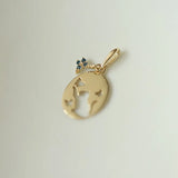 925 Silver Cat Butterfly Pendant Necklace Crystal Jewelry
