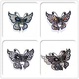 Butterfly Crystal Hair Claw Crab Women Banquet Hair Accessories Rhinestone