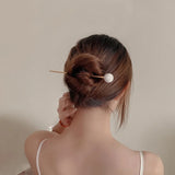 Shell Pearls Hair Sticks for Bride Wedding Hair Accessories