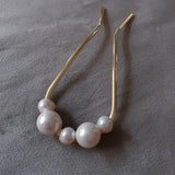 Shell Pearls Hair Sticks for Bride Wedding Hair Accessories