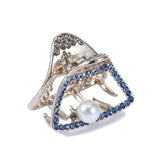 Morkopela Rhinestone Hair Claw for Girls Women