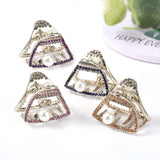 Morkopela Rhinestone Hair Claw for Girls Women