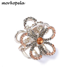 Morkopela Rhinestone Hair Claw for Girls Women