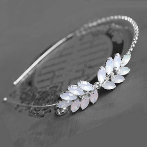 Morkopela Girls Flower Headbands Princess Rhinestone Hairbands