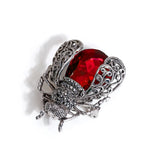 Crystal Insect Brooch Beetles Pin for Women Jewelry