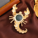 Resin Scorpion Brooches 2-color Lovely Insects Pin