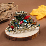 Vintage Butterfly Hair Claw Crab Women Metal Hair Clip Accessories